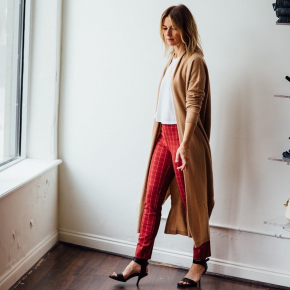 rag & bone Simone plaid high waisted pants 0 - Picture 12 of 16